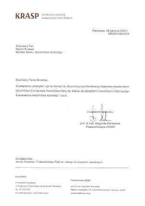 Stanowisko Rady